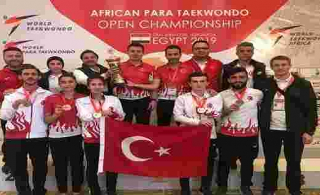 Para-Taekwondocular Mısır'da zirvede