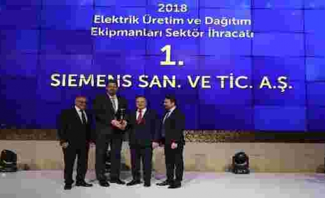 Siemens Türkiye 2018 yılında en çok ihracat yapan firma oldu