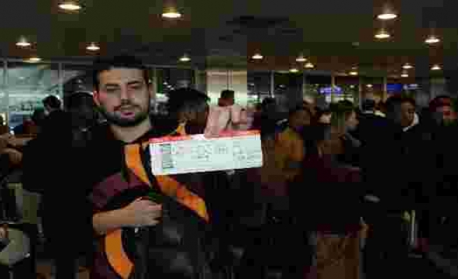 Sisten dolayı uçağı iptal olan Galatasaraylı taraftarlar maça yetişecek