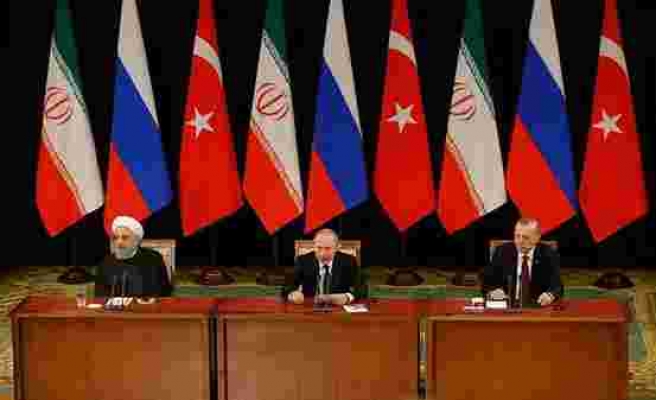 'Suriye' Konulu Türkiye-Rusya-İran Üçlü Zirvesi Yapıldı: İşte Liderlerin Açıklamalarından Öne Çıkanlar