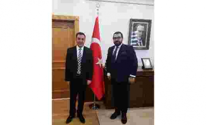 TÜMBİFED Genel Başkanı Cemil Bilge,Milli Savunma Bakan Yardımcısı Muhsin Dere'yi ziyaret etti