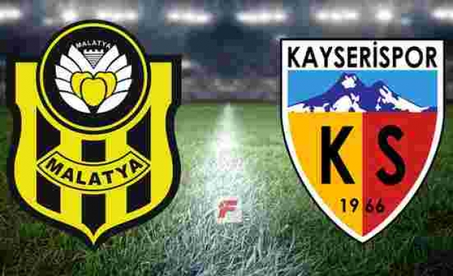 Yeni Malatyaspor - Kayserispor maçı hangi kanalda, saat kaçta?