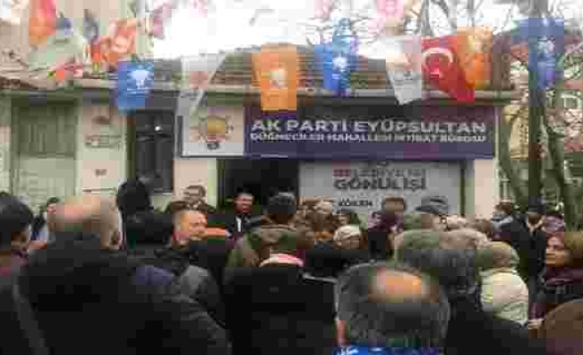 AK Parti Eyüpsultan Belediye Başkan adayı Köken vatandaşlara projelerini anlattı