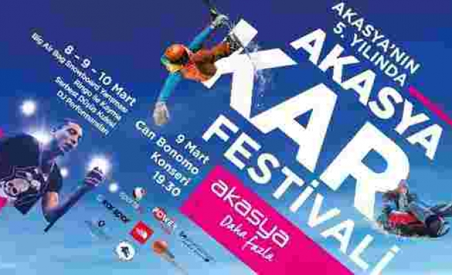 Akasya 5'inci yaşına Kar Festivali ile girecek