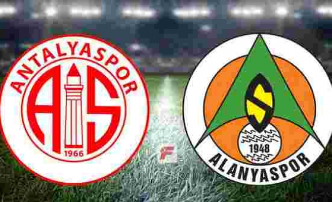 Antalyaspor - Alanyaspor maçı hangi kanalda, saat kaçta?
