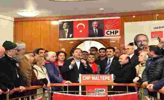 CHP Maltepe'de Ali Kılıç coşkusu