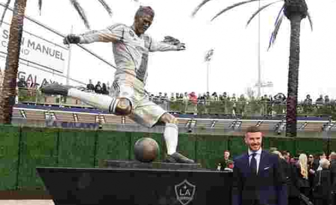 David Beckham, MLS tarihinde heykeli dikilen ilk futbolcu oldu!