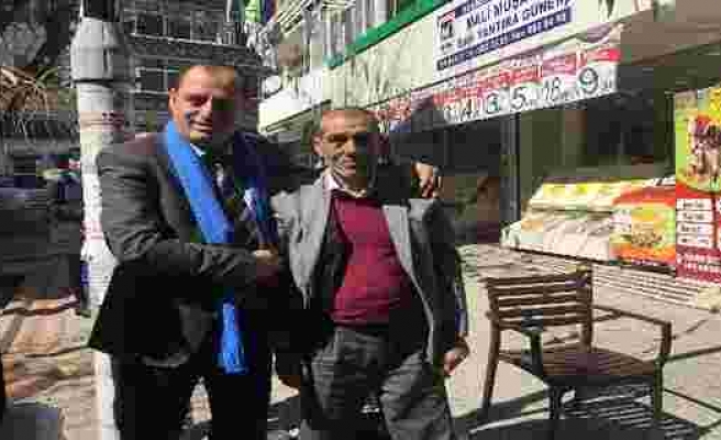 DSP Büyükçekmece Belediye Başkan Adayı Şahbaz'dan esnaf ziyareti