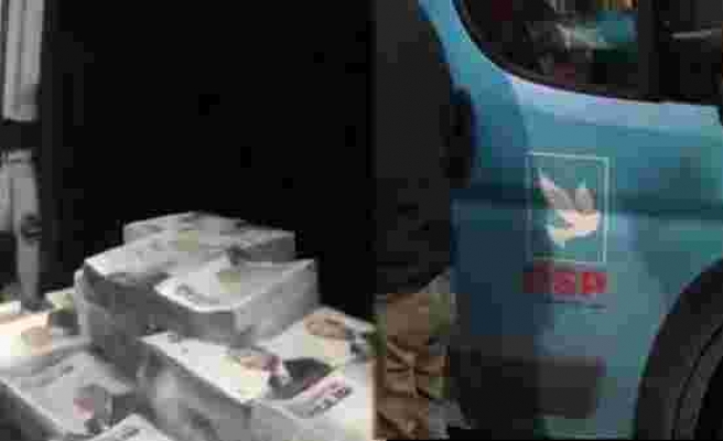 'DSP'nin Seçim Aracında AKP Broşürleri' İddiası: 'Araç Bize Ait Değil'