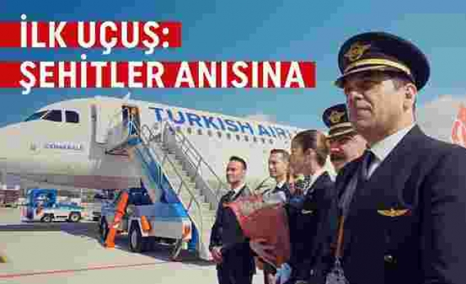 Dur Yolcu! THY, İstanbul'dan Çanakkale'ye İlk Uçuşunu Destansı Zaferin Tüm Kahramanlarına Adadı!