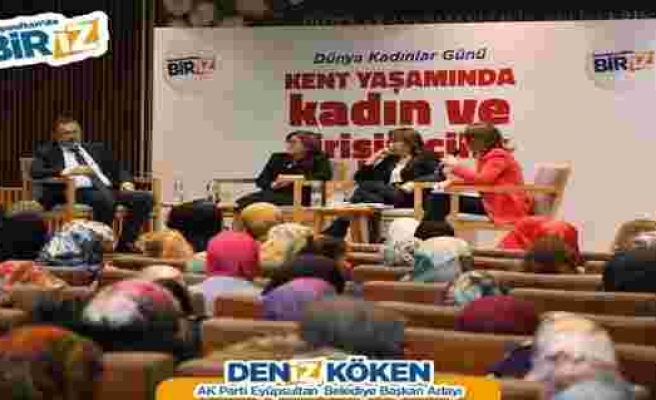 Fatma Şahin'den AK Parti Eyüpsultan Belediye Başkan Adayı Deniz Köken'e destek