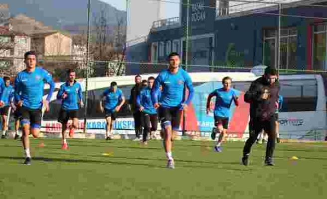 Karabükspor'da Afjet Afyonspor maçı hazırlıkları başladı