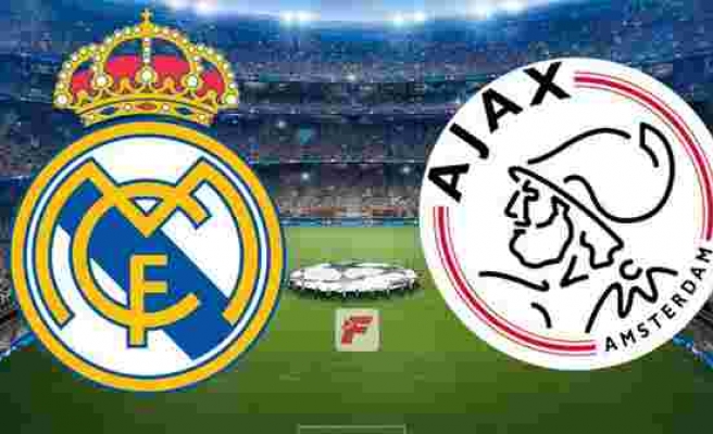 Real Madrid - Ajax maçı hangi kanalda, saat kaçta?