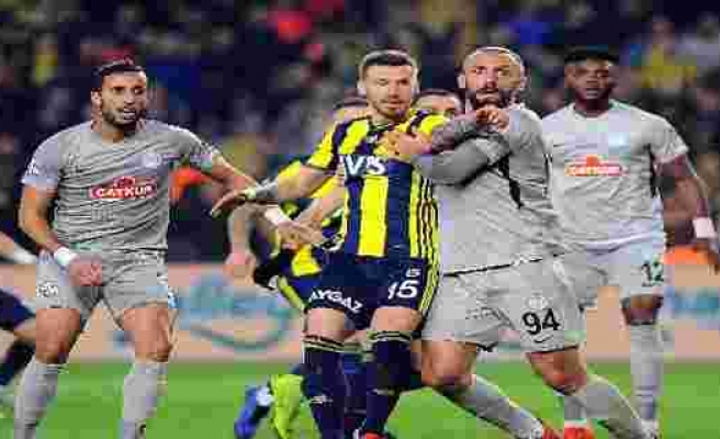 Spor Toto Süper Lig: Fenerbahçe: 2 - Çaykur Rizespor: 1 (İlk yarı)
