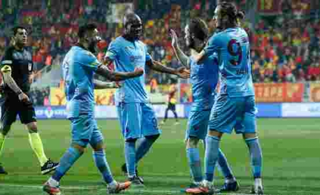 Trabzonspor isabetli şutlarda zirvede