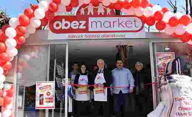 Türkiye'nin ilk 'obez market'i açıldı