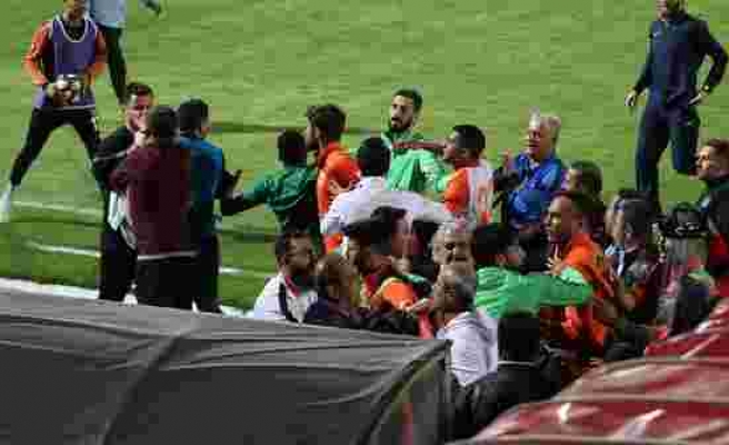 Adanaspor - Denizlispor maçında yumruklar konuştu