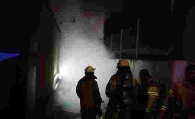 Ataşehir'de kimya fabrikasında yangın