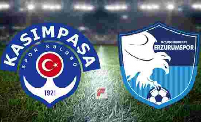 Kasımpaşa - Erzurumspor maç sonucu: 2-1