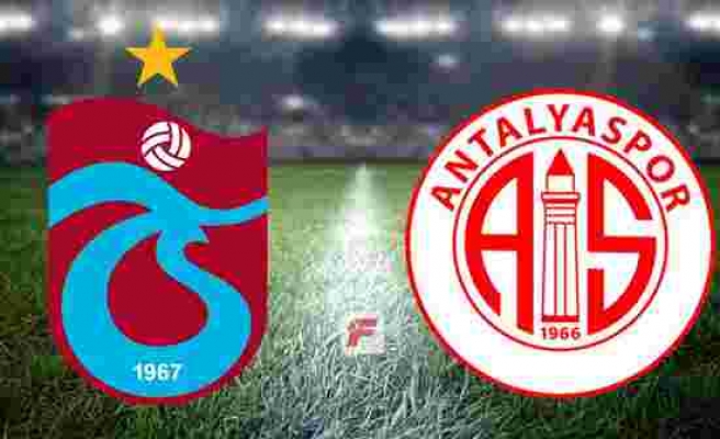 Trabzonspor - Antalyaspor maçı hangi kanalda, saat kaçta?