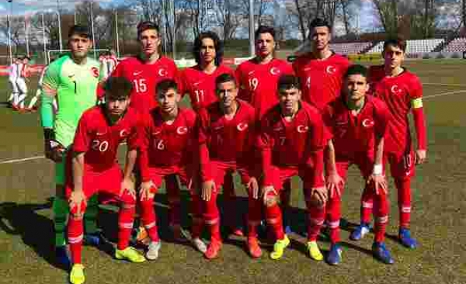 U16 Milli Takımı, Polonyayı 2-0 yendi