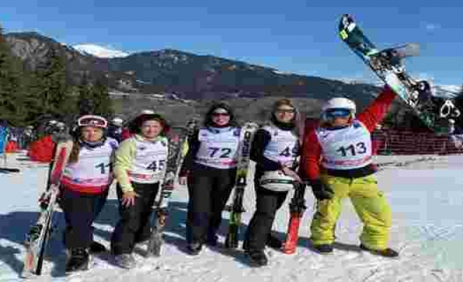 Uluslararası Gazeteciler Kayak Şampiyonası Fransa'da yapıldı