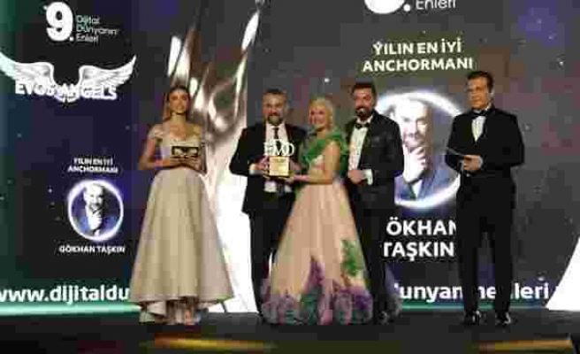 Yılın en iyi anchormanı: Gökhan Taşkın seçildi.