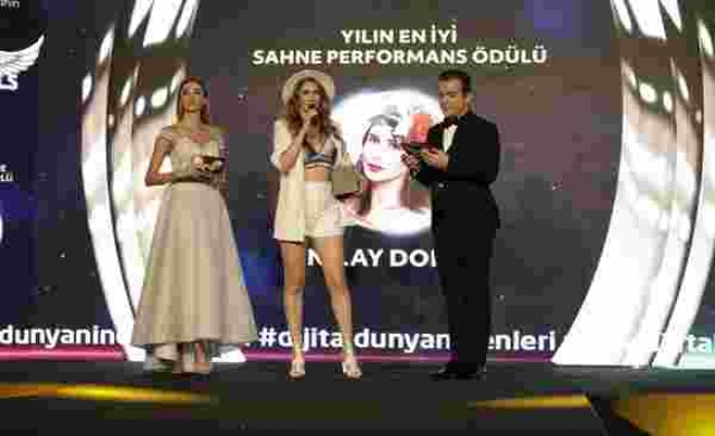 Yılın en iyi sahne performansı ödülü: Nilay Dorsa seçildi.