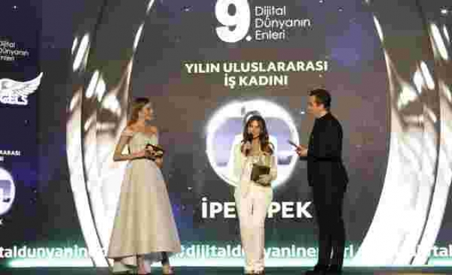 Yılın uluslararası iş kadını: İpek İpek seçildi.