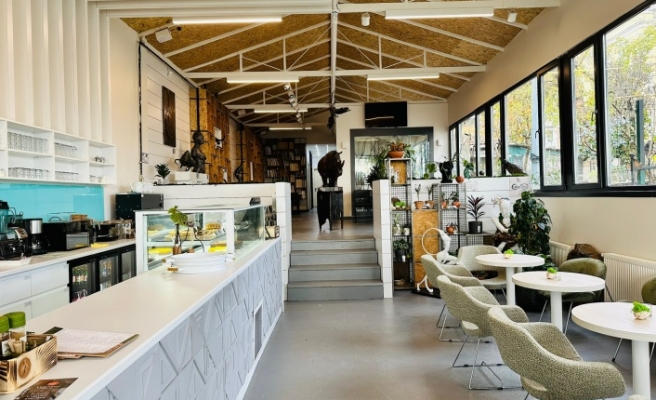 Kahve, sanat ve botanik: Piu Art Cafe