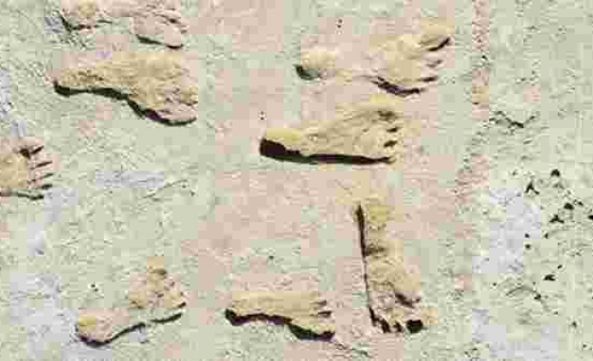 21.000 yıllık ayak izleri