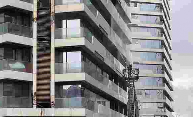 24 katlı binada hasar gün aydınlanınca ortaya çıktı