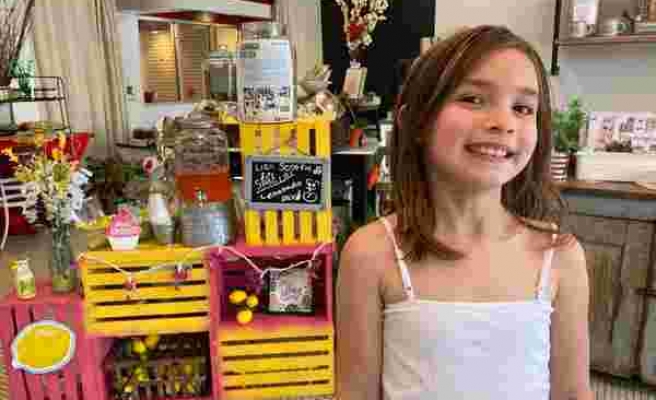 7 Yaşındaki Lisa, Beyin Ameliyatı İçin Limonata Satarak 12 Bin Dolar Topladı