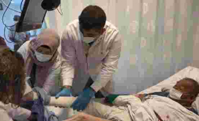 79 yaşındaki hastanın kalça kırığına lokal anesteziyle ameliyat