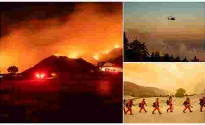 8 Bin Kişi Evini Terk Etti, 20 Bin Dönüm Yok Oldu: ABD'deki Orman Yangını Söndürülemiyor