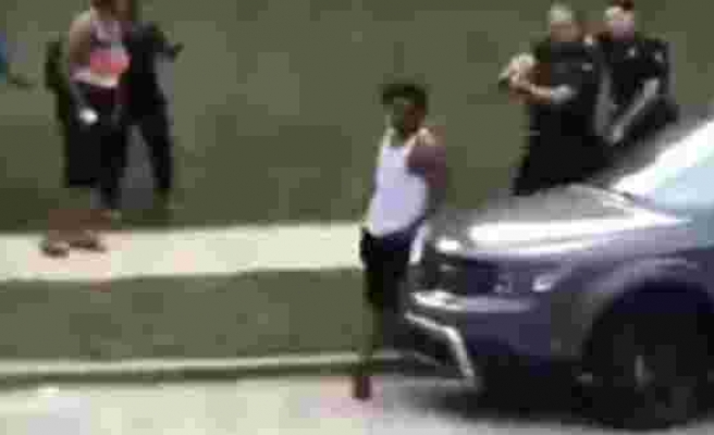 ABD'de Polis Şiddeti Bitmiyor: Silahsız Siyahiye Yedi El Ateş Edildi...