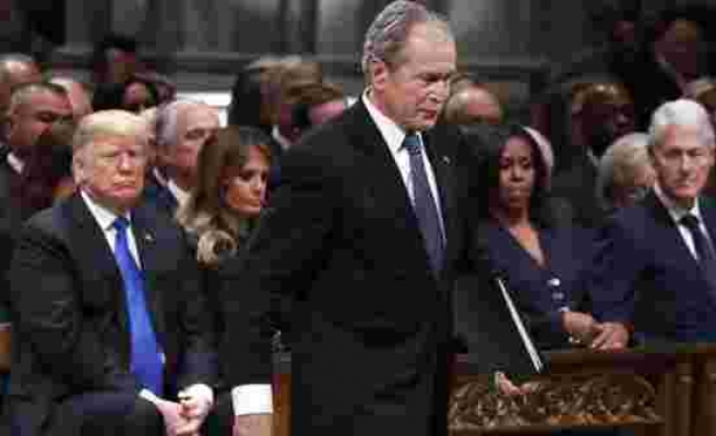 ABD'deki darbe girişimiyle ilgili Bush'tan dikkat çeken sözler: Böyle şeyler muz cumhuriyetinde olur