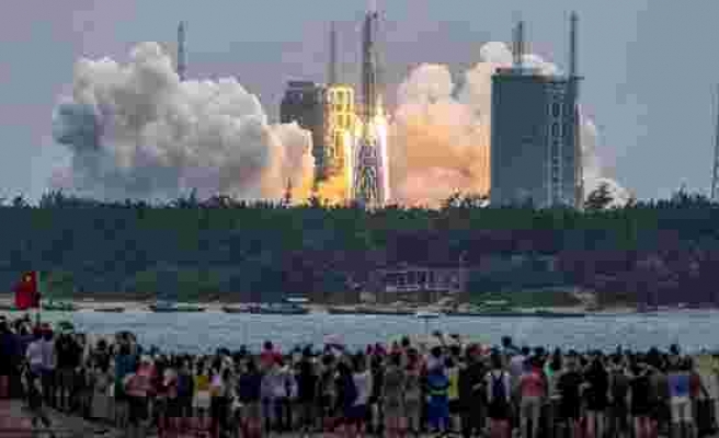 ABD Uzay Kuvvetleri Komutanlığı: Çin'in 22 tonluk roketi 8 Mayıs'ta Dünya'ya düşecek