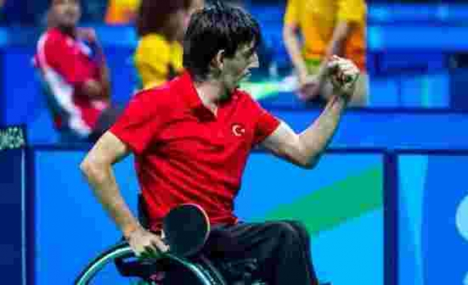 Abdullah Öztürk, 2020 Tokyo Paralimpik Oyunları’nda Tekler Masa Tenisinde Altın Madalya Kazandı 