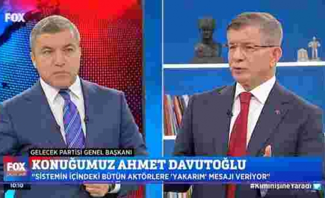 Ahmet Davutoğlu Soylu'nun İddialarına Cevap Verdi: 'Cumhurbaşkanı Koordinasyonuyla Bana Kumpas Kurdular'