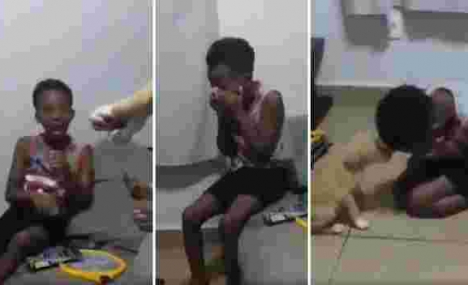 Ailesi Köpek Sahiplenince Mutluluktan Gözyaşlarına Boğulan Çocuk