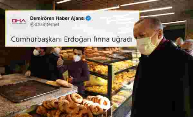 Ajansların Geçtiği 'Erdoğan Fırına Uğradı' Haberine Sosyal Medyadan Tepkiler