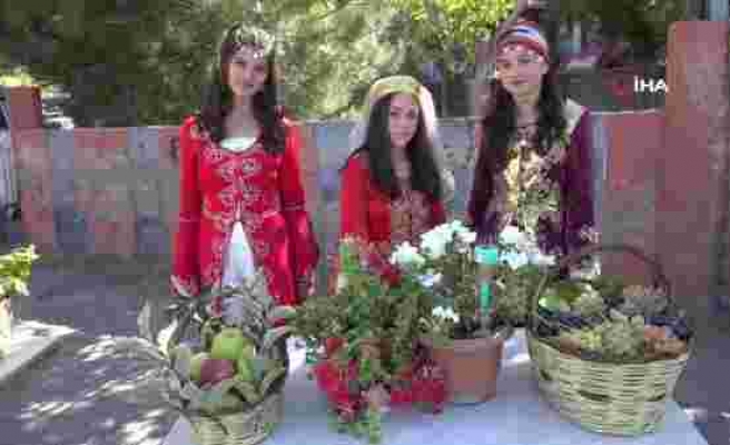 Aksaray'da festivalle bozulan bağlardaki üzümler pekmeze dönüştü