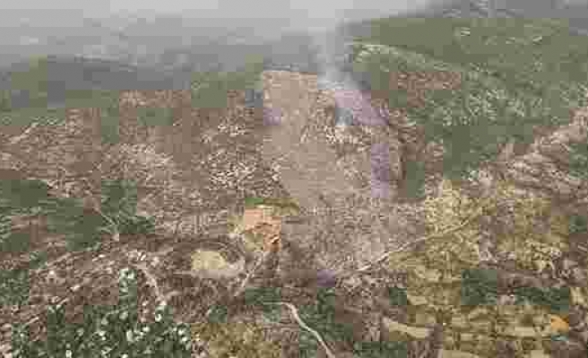 Alanya'daki orman yangınında 6 hektarlık makilik alan zarar gördü