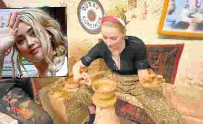 Amber Heard Kapadokya’da çömlek yaptı