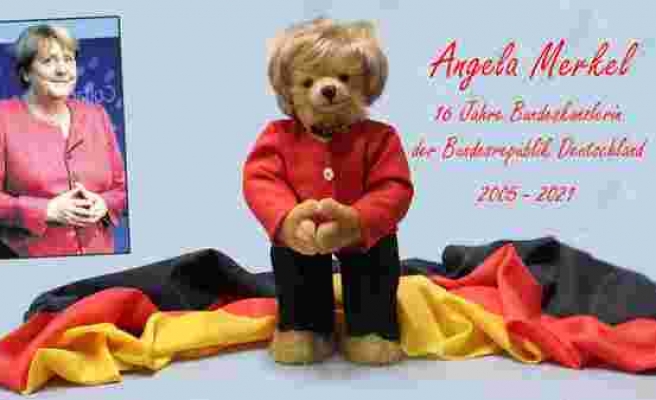 Angela Merkel’in anısına 'oyuncak ayı' yapıldı