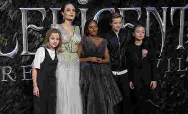Angelina Jolie, corona virüsü nedeniyle çocuklarını Brad Pitt’e göstermiyor