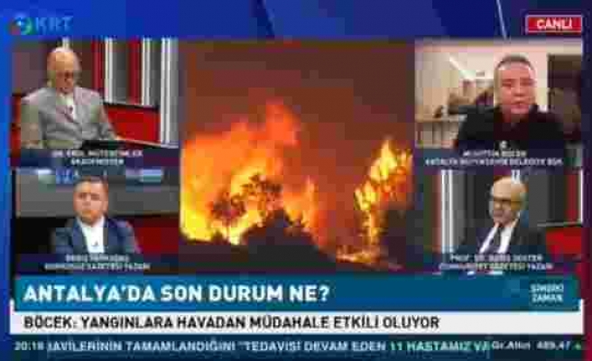 Antalya Büyükşehir Belediye Başkanı Muhittin Böcek: 'AKP'li Siyasiler Helikopterleri Yönlendiriyor'
