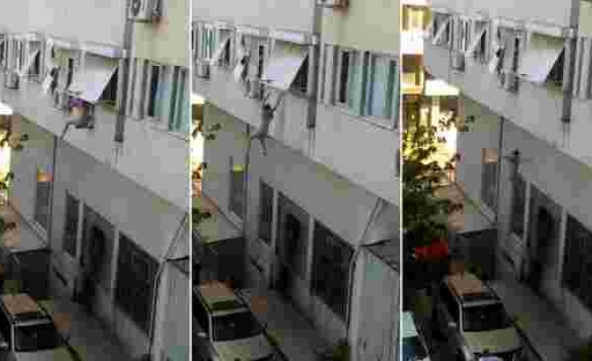 Antalya'da Rehin Alındığını İddia Eden Genç Kadın Pencereden Atladı
