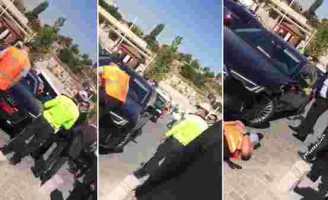 Araçla Yasak Alana Girmek İsteyen MHP’li Vekilin Şoförü, Belediye Personeline 'Çarptı'